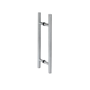 Tay nắm kéo chữ H chất liệu inox 304 màu Inox mờ